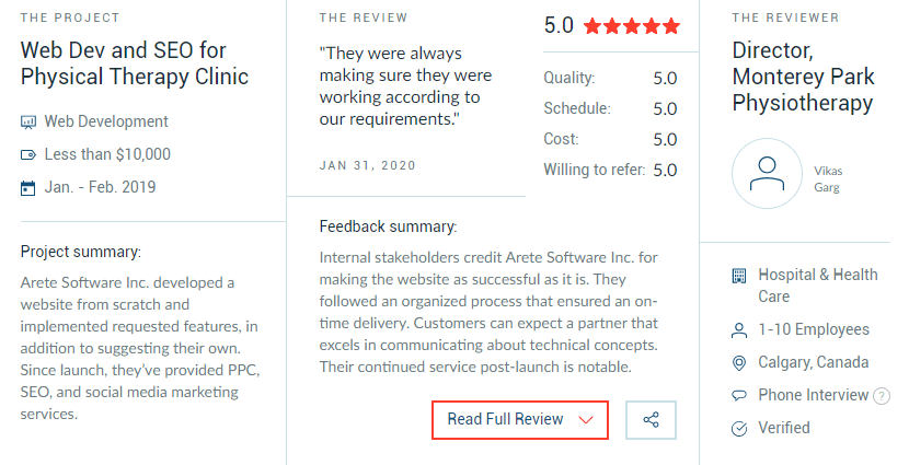 review